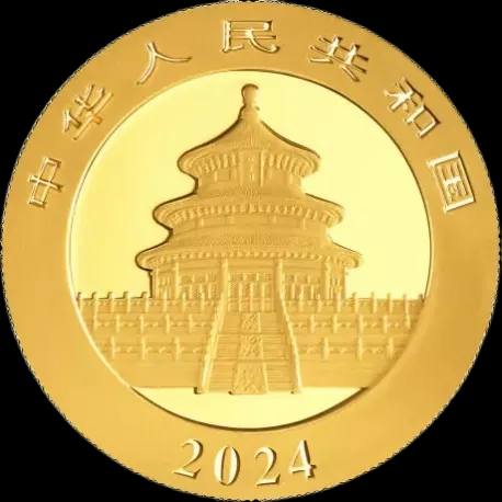 Chińska Panda 8g złota 2024 - image 2