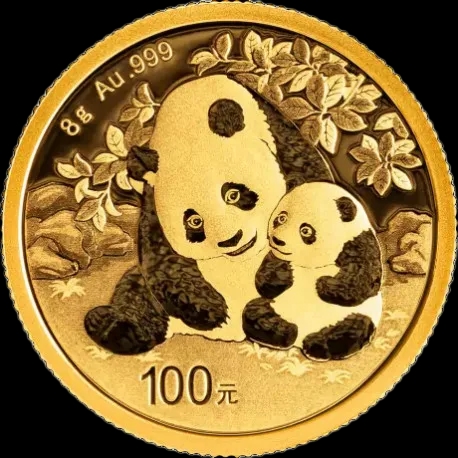 Chińska Panda 8g złota 2024 - image 1