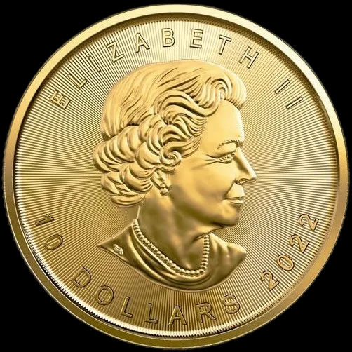 Kanadyjski Liść Klonowy 1/4 uncji złota Losowe lata - image 2