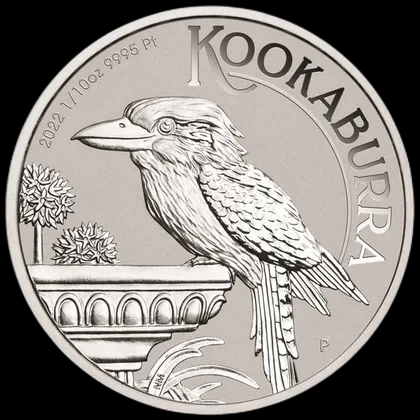 Kookaburra 1/10 uncji platyny 2022 - image 1