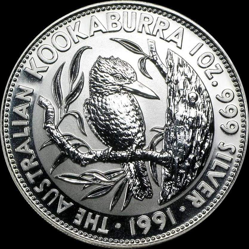 Kookaburra 1 uncja srebra 1991 - image 1