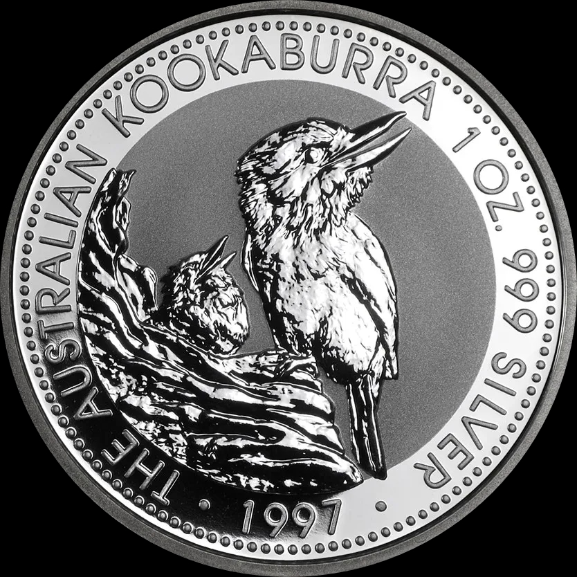 Kookaburra 1 uncja srebra 1997 - image 1