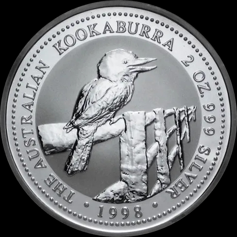 Kookaburra 1 uncja srebra 1998 - image 1