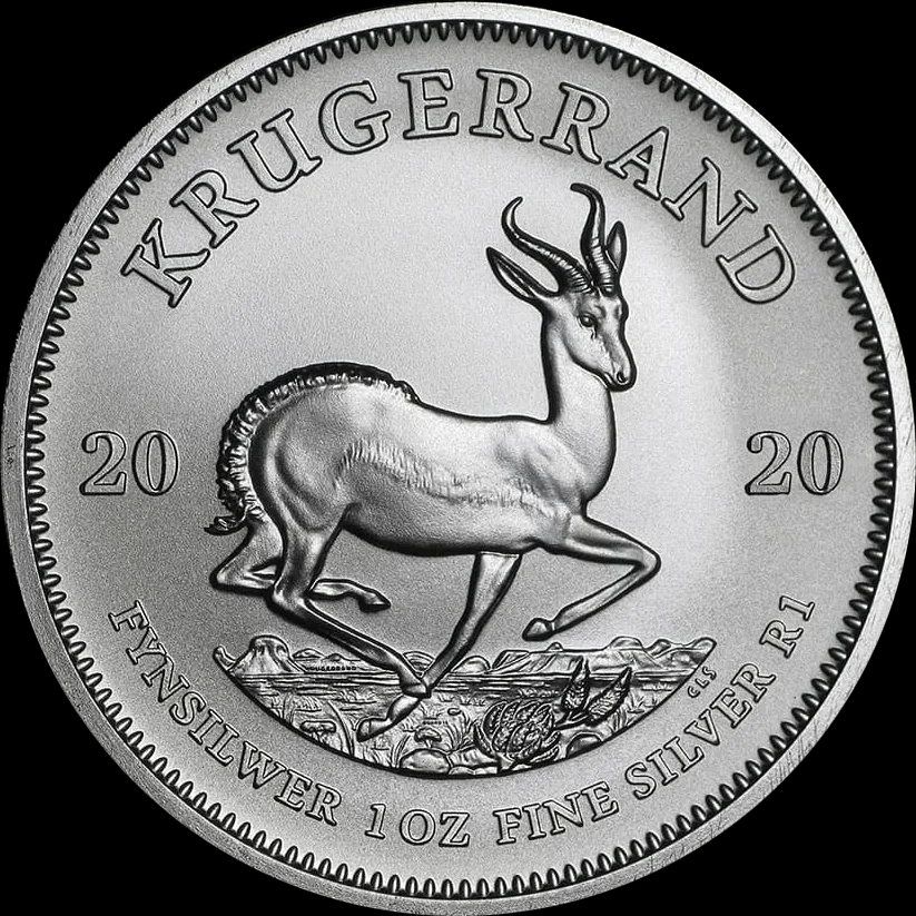 Krugerrand 1 uncja srebra 2020 - image 1