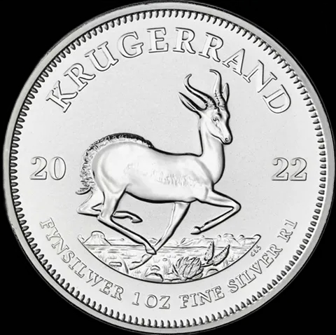 Krugerrand 1 uncja srebra 2022 - image 1
