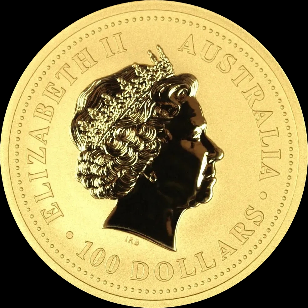 Lunar I Rok Koguta 1 uncja Złota 2005 - image 2