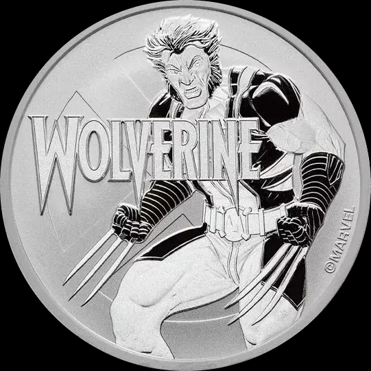 Marvel Wolverine 1 uncja srebra 2021 - image 1