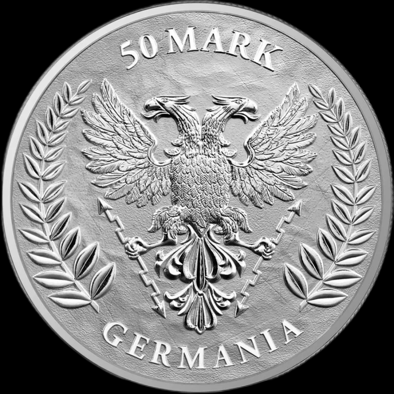 Germania 10 uncji Srebra 2021 - image 2