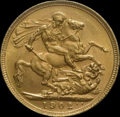 Złoty Suweren: Edward VII 1902 1910 - image 2