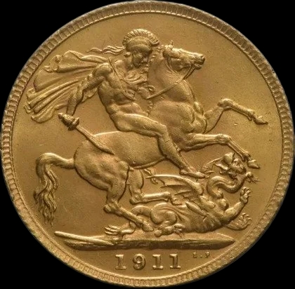 Złoty Suweren: Król Jerzy V 1911 1932 - image 2