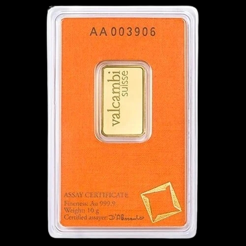 Sztabka 10g złota Valcambi - image 2