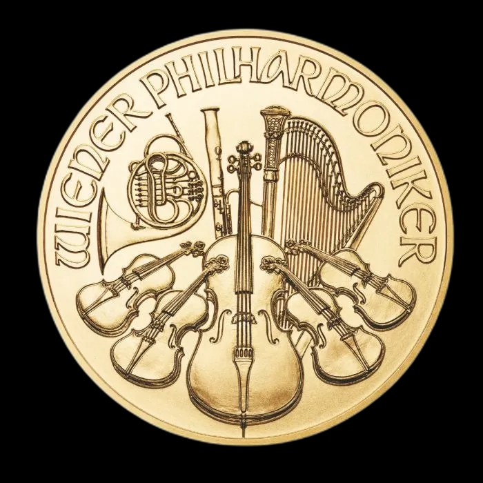 Wiedeński Filharmonik 1/10 uncji złota Losowe Lata - image 1