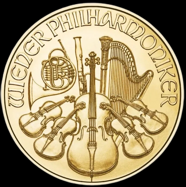 Wiedeński Filharmonik 1/10 uncji złota 2023 - image 1