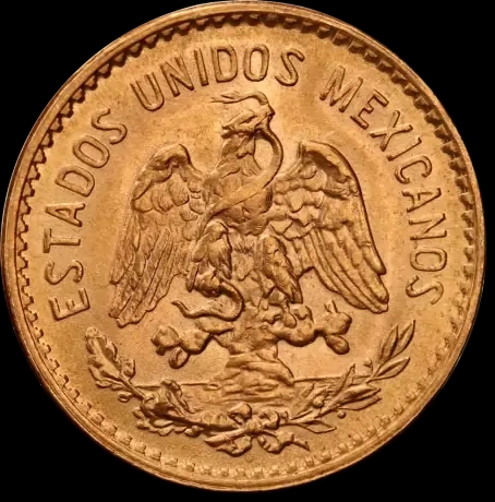 Złota Moneta 5 Pesos Hidalgo - image 1