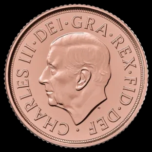 Złoty Suweren Król Karol III  2022 - image 1
