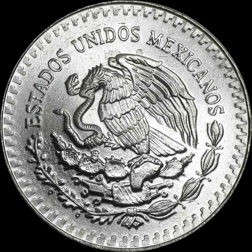Mexican Libertad 1 uncja srebra 1985 - image 2