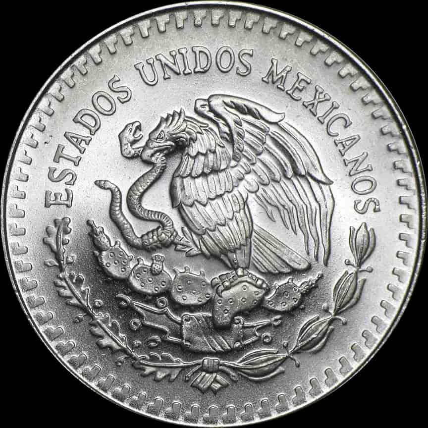 Mexican Libertad 1 uncja srebra 1991 - image 2