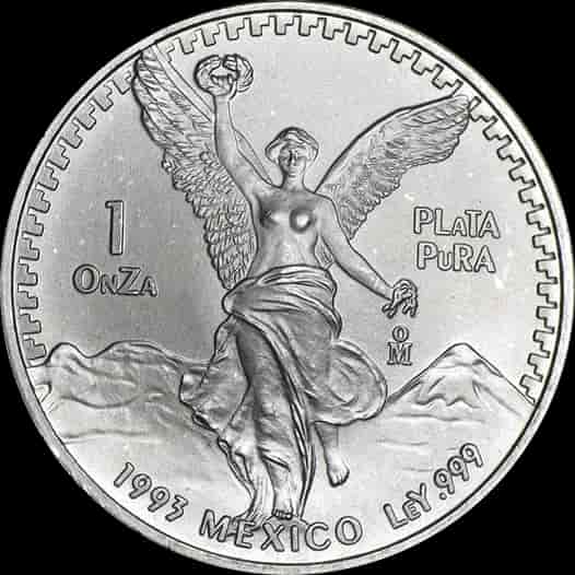 Mexican Libertad 1 uncja srebra 1993 - image 1