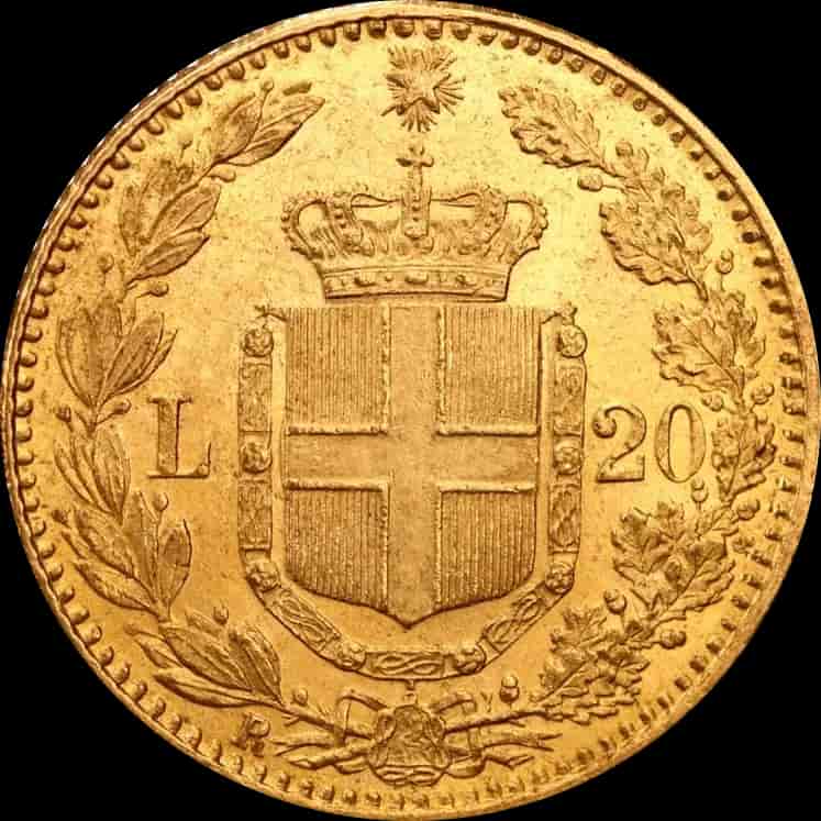 20 Włoskich Lirów Umberto I - image 2