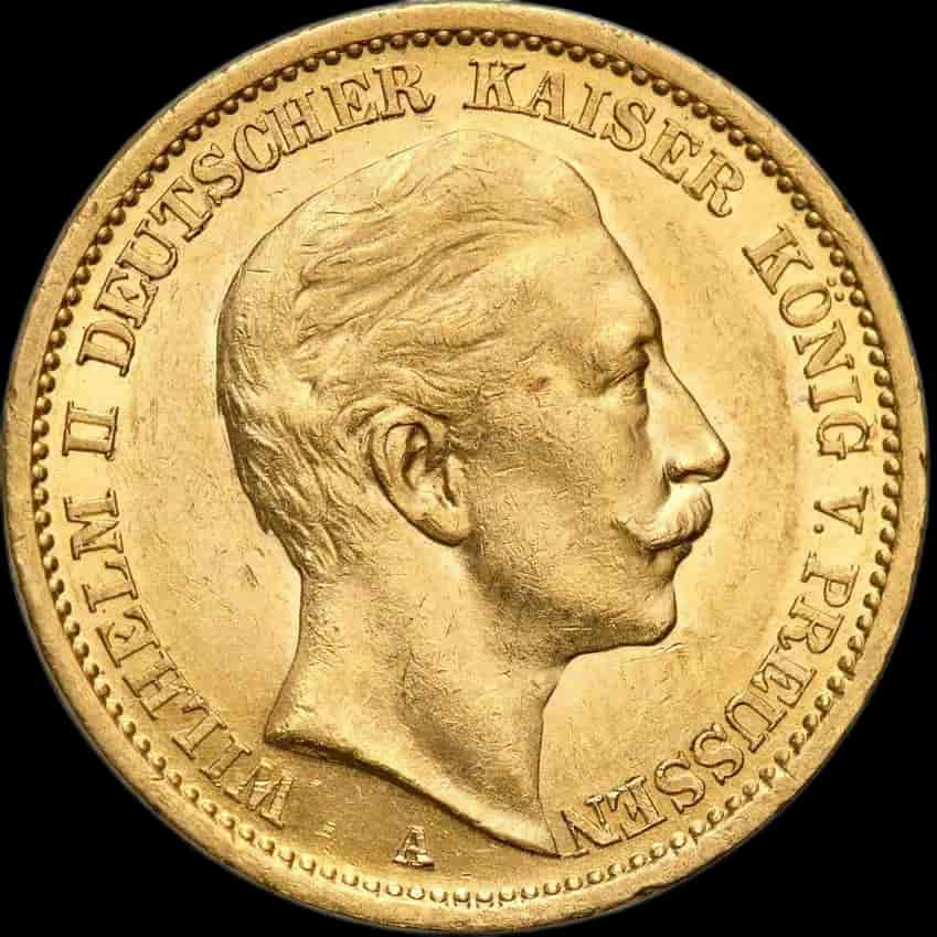 20 Marek Niemieckich Wilhelm II Różne Roczniki - image 1