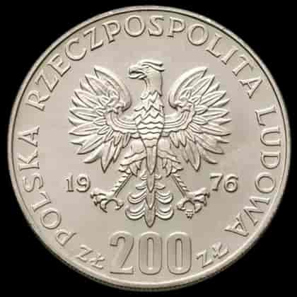 Srebrna Moneta Igrzyska XXI Olimpiady 1976 - image 2