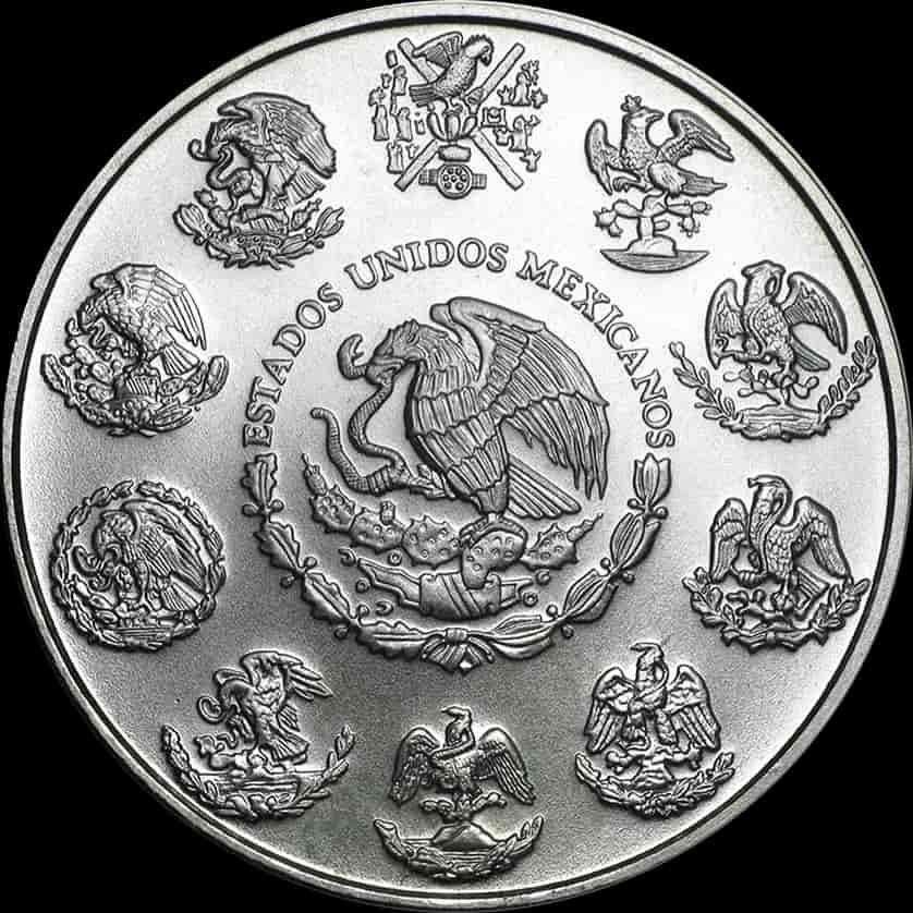 Mexican Libertad 1 uncja srebra 2008 - image 2