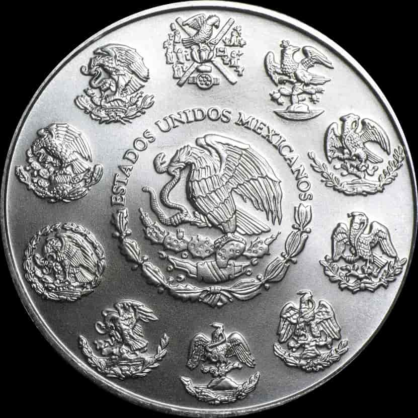 Mexican Libertad 1 uncja srebra 2010 - image 2