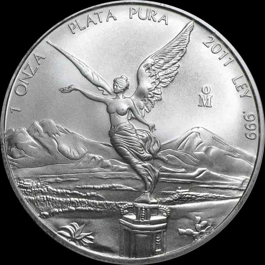 Mexican Libertad 1 uncja srebra 2011 - image 1