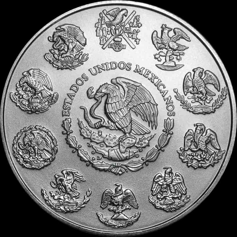Mexican Libertad 1 uncja srebra 2015 - image 2