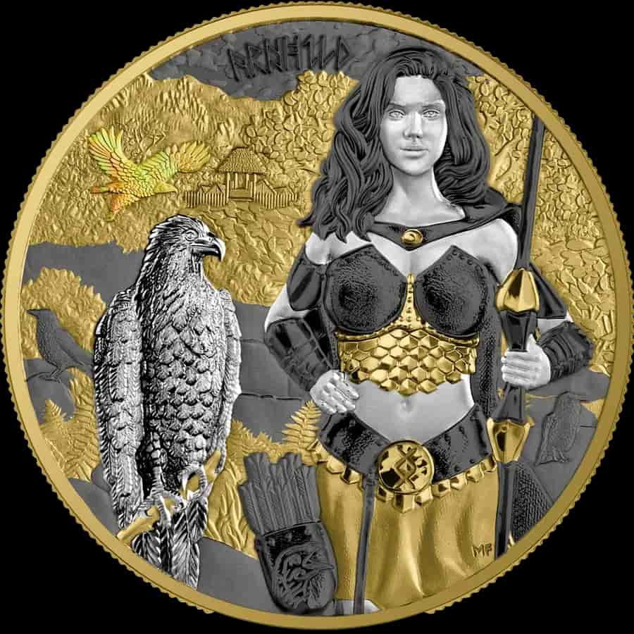 Valkyries Arnhild Valhalla 1 uncja srebra 2025 - image 1