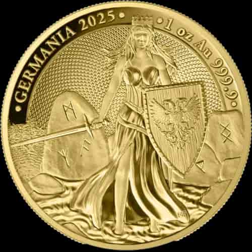 Germania 1 uncja Złota 2025 Proof - image 1