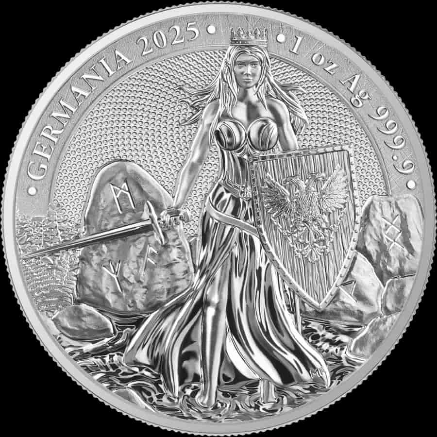 Germania 1 uncja Srebra 2025 - image 1