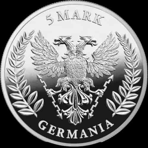 Germania 1 uncja Srebra 2025 Proof - image 2