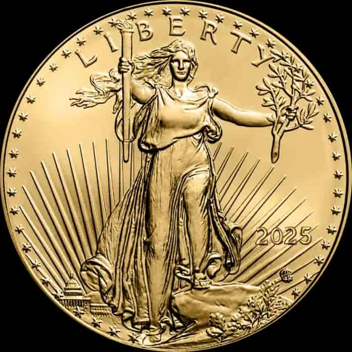 Amerykański Orzeł 1/10 uncji złota 2025 - image 1