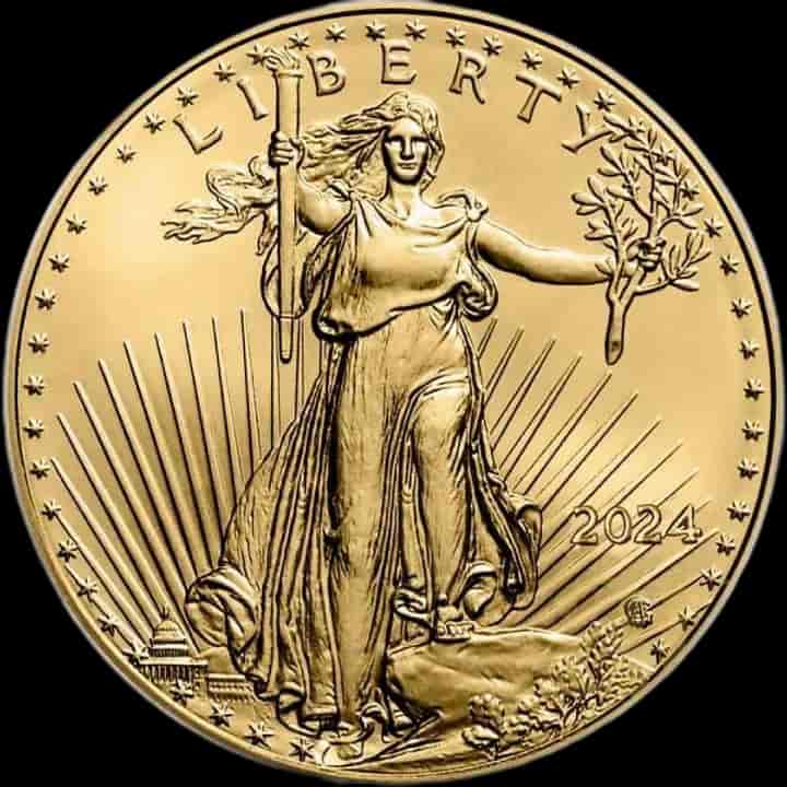Amerykański Orzeł 1/2 uncji złota 2024 - image 1