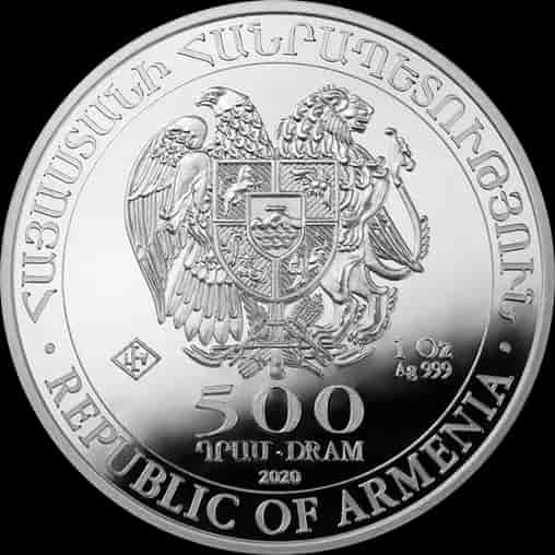Arka Noego 1 uncja srebra 2020 - image 2