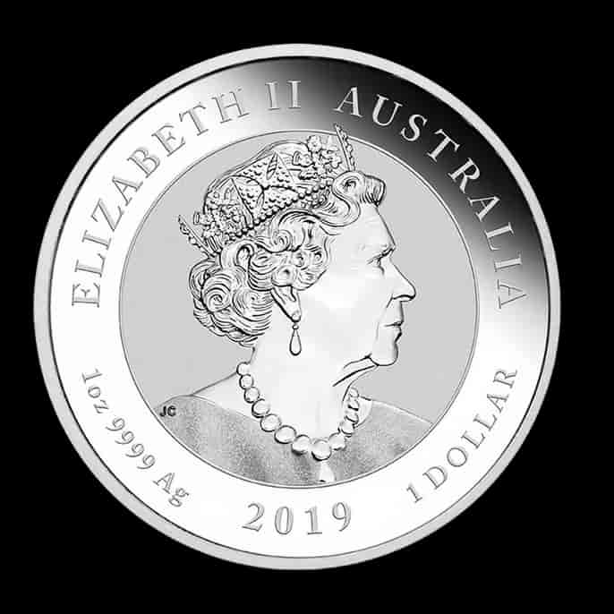 Dwa Smoki - Chińskie Mity i Legendy 1 uncja srebra 2019 - image 2