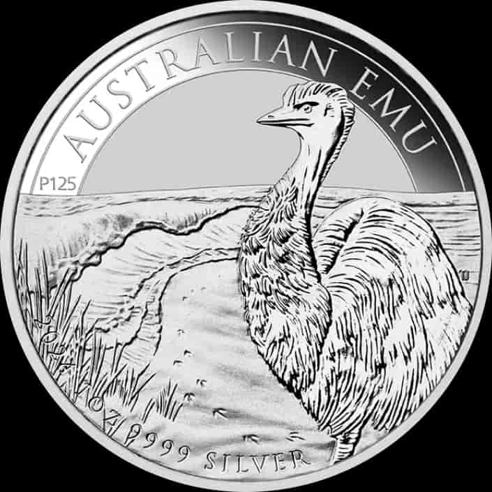 Australijski Emu 1 uncja srebra 2024 - image 1