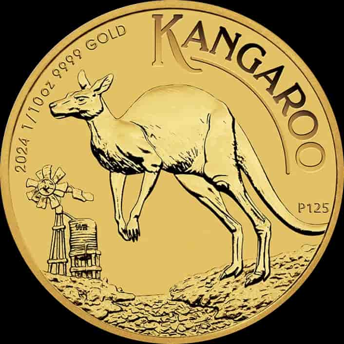 Australijski Kangur 1/10 uncji złota 2024 - image 1