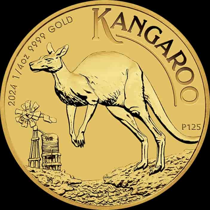 Australijski Kangur 1/4 uncji złota 2024 - image 1