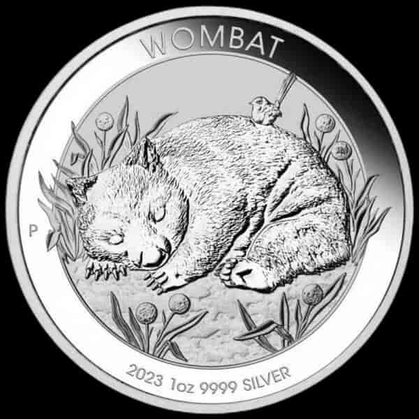 Australijski Wombat 1 uncja srebra 2023 - image 1
