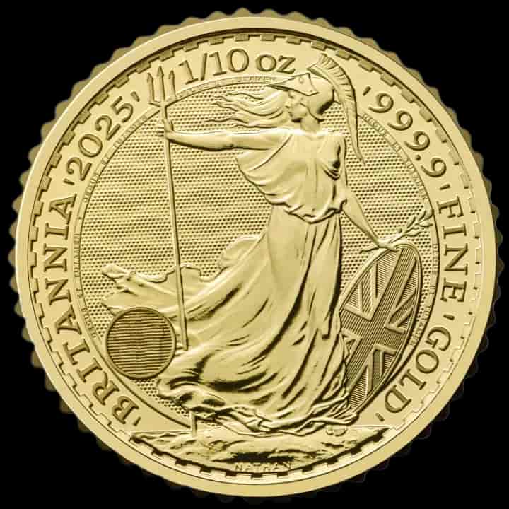 Britannia 1/10 uncji Złota 2025 - image 1