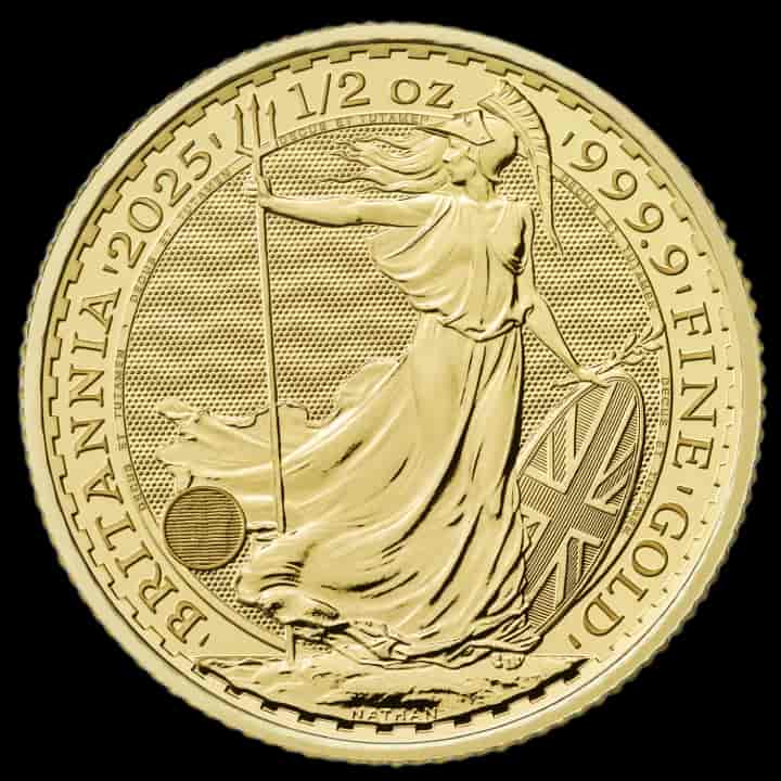 Britannia 1/2 uncji Złota 2025 - image 1