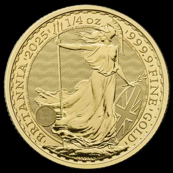 Britannia 1/4 uncji Złota 2025 - image 1