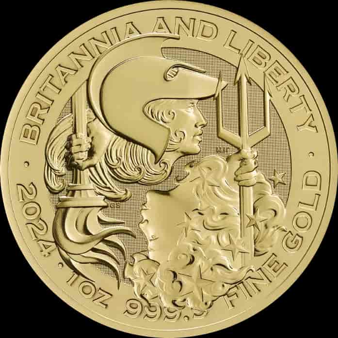Britannia and Liberty 1 uncja Złota 2024 - image 1