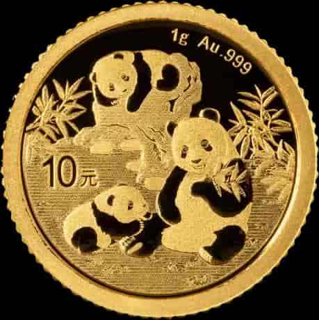 Chińska Panda 1g złota 2025 - image 1