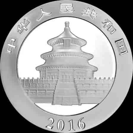 Chińska Panda 30g srebra 2016 - image 2
