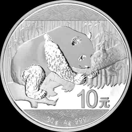 Chińska Panda 30g srebra 2016 - image 1