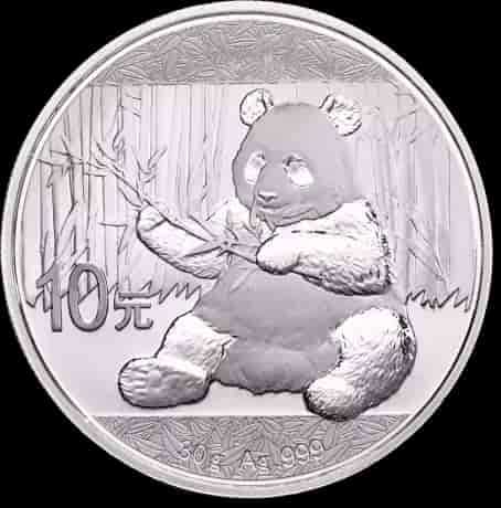 Chińska Panda 30g srebra 2017 - image 1