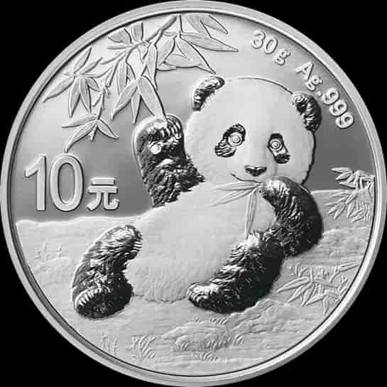 Chińska Panda 30g srebra 2020 - image 1
